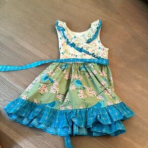 Eleanor Rose size 3/4 bluebird dress